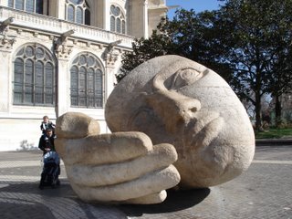 Sculpture at St Eustache.JPG